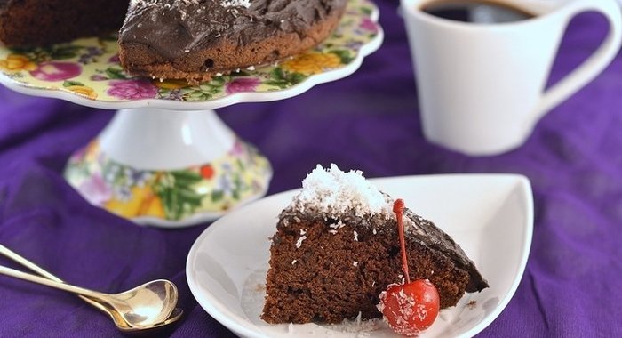 Шоколадный крейзи-пирог