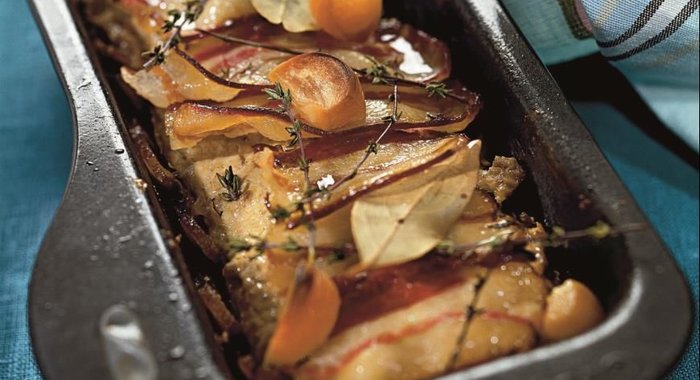 Рулет из курицы с печенкой