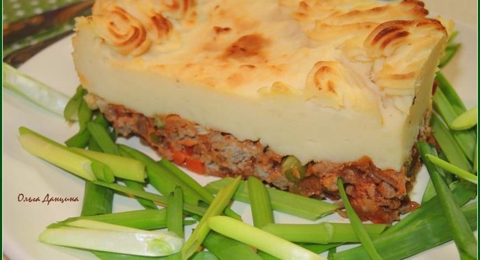 Ирландская картофельная запеканка с мясом