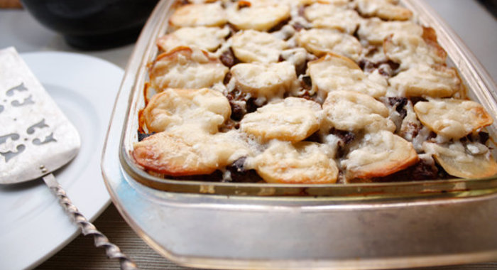 Картофельная запеканка с мясом