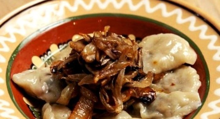 Вареники с фасолью