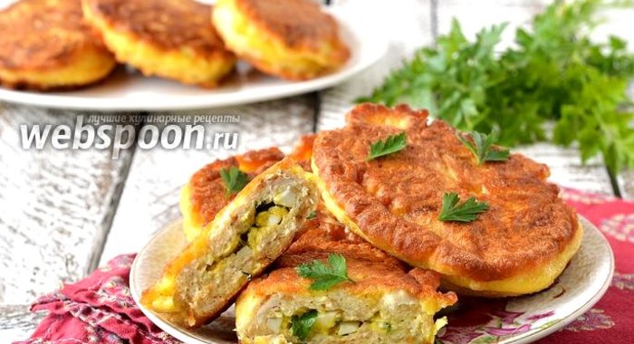 Котлеты с зеленью «Птичье молоко»