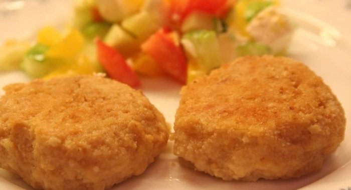 Котлеты из индейки с картофелем