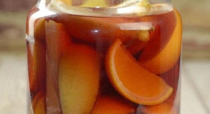 Апельсиновое вино с ванилью