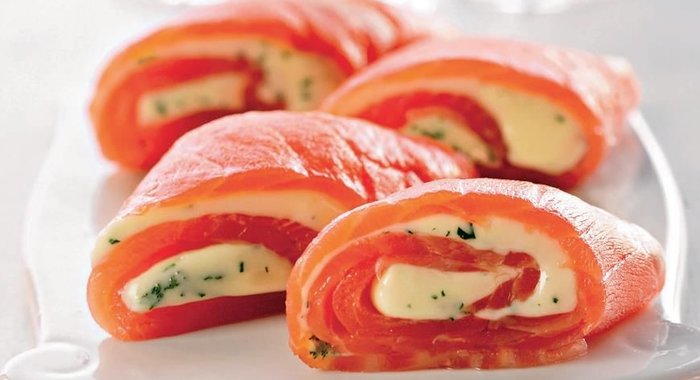 Рулет из семги