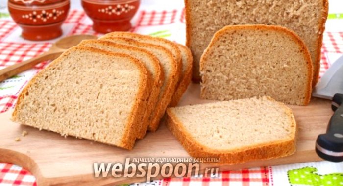 Крестьянский хлеб в хлебопечке