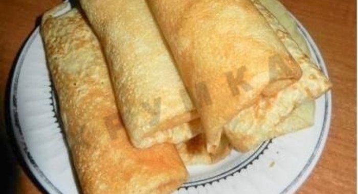 Блинчики с печенью