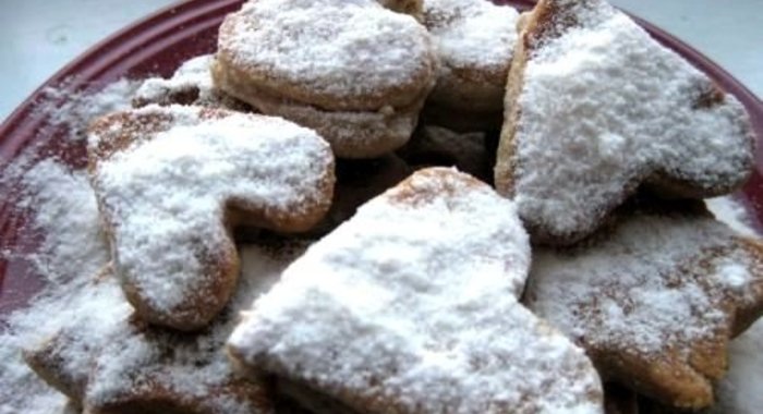 Cладкое печенье на скорую руку