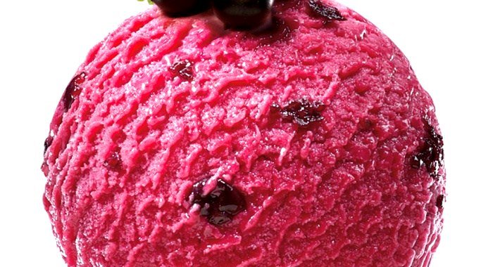 Черносмородиновый сорбет