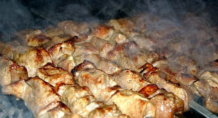 Шашлык свиной в пиве