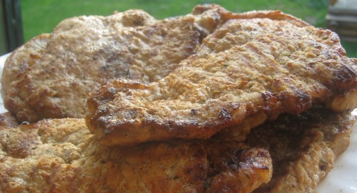 Свиной эскалоп гриль