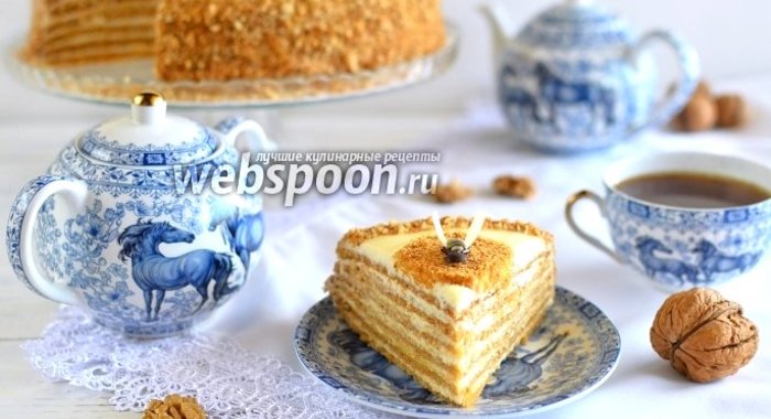 Торт медовик «В гостях у сказки»