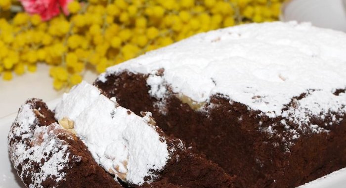 Шоколадный пирог из фасоли