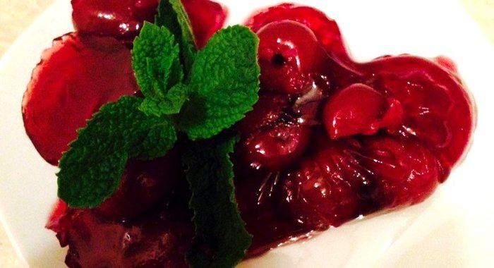 Вишневое желе