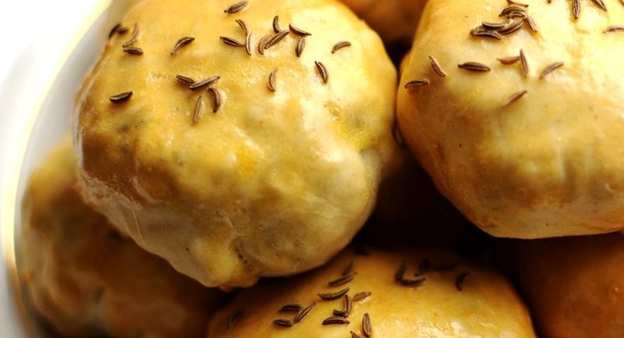 Пирожки с картошкой и беконом