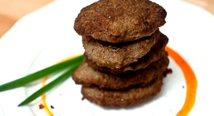 Печеночные оладьи без яиц