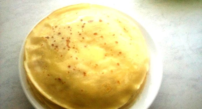 Блинчики на сыворотке