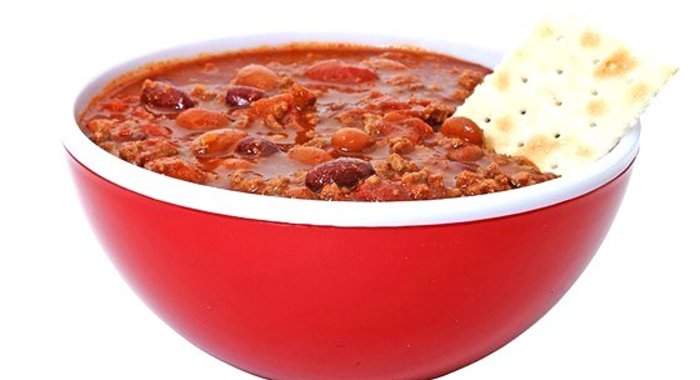 Овощной суп с красной фасолью