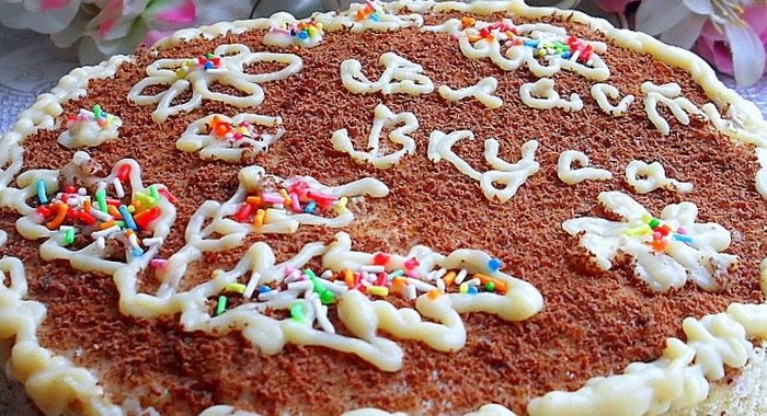 Торт на сковороде