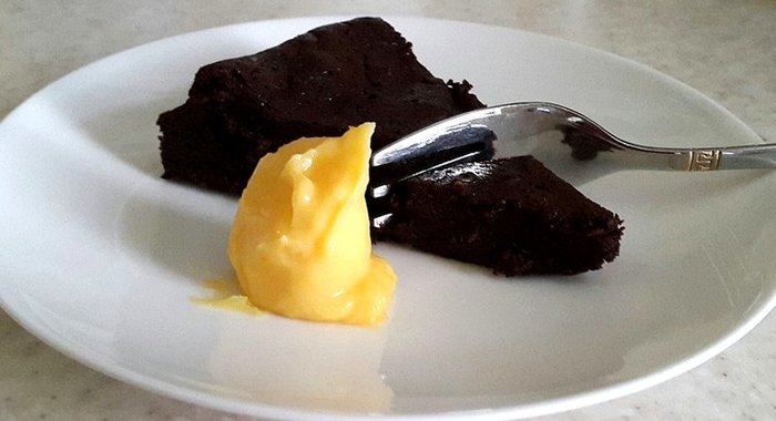 Шоколадный торт без муки