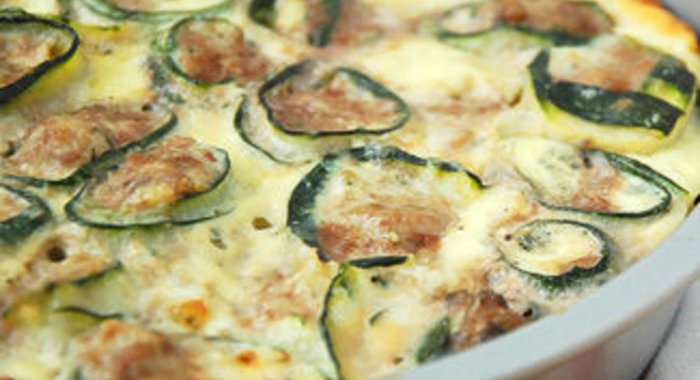 Рулеты из цукини с начинкой из рубленого мяса