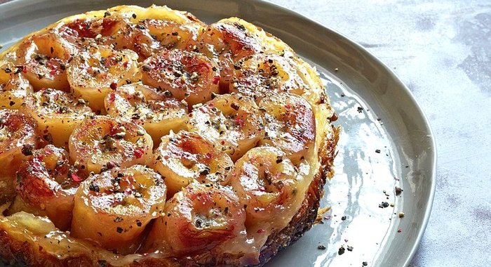 Банановый тарт татен от Гордона Рамзи