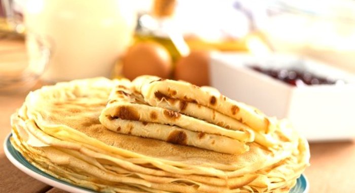 Вкусные блины на кефире