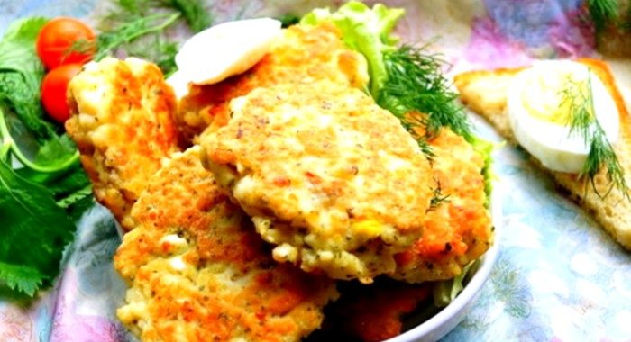 Рыбные котлеты рубленые