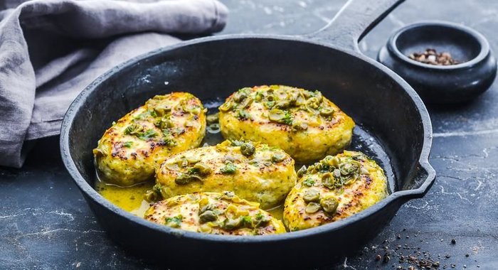 Куриные котлеты с огурцами от мэра Суздаля