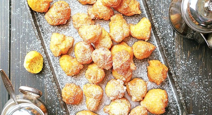 Пончики из тыквы