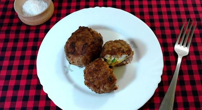 Котлеты фаршированные
