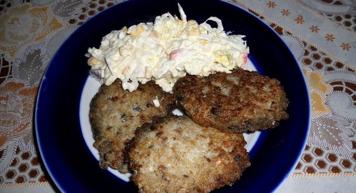 Котлеты из скумбрии