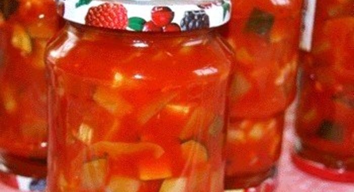 Кабачки по-болгарски на зиму