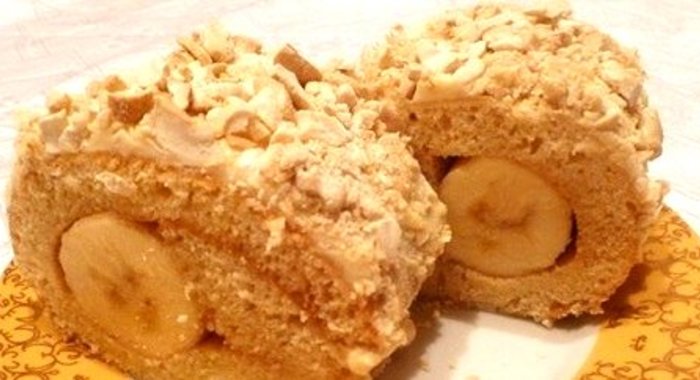 Банановый рулет