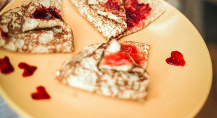 Блинчики с кипятком