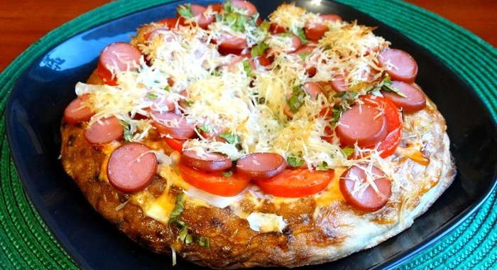 Пицца на лаваше