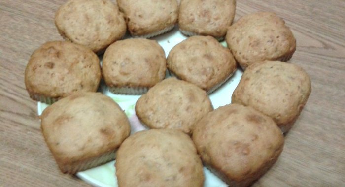 Медово-ореховые кексы