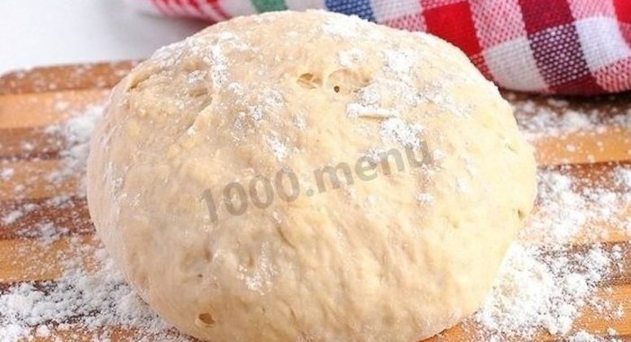 Тесто для пиццы в хлебопечке