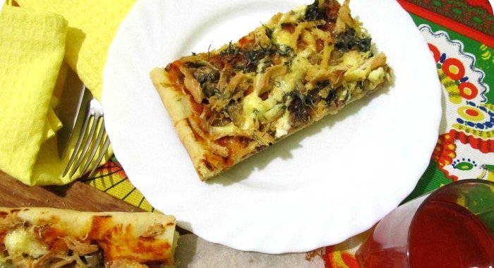 Пицца домашняя