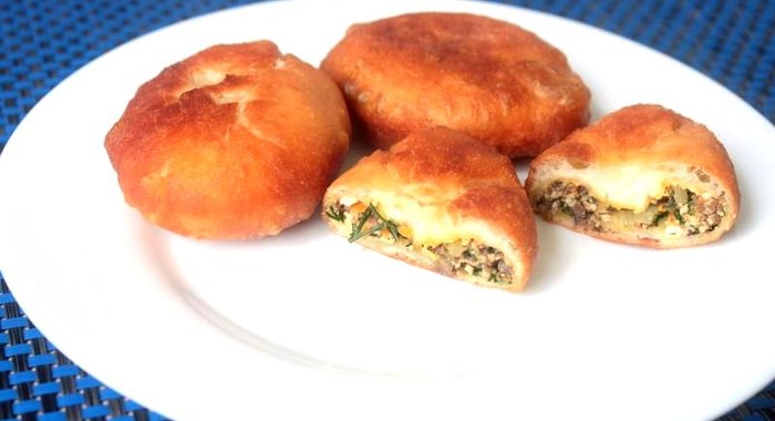 Пирожки с говяжьим лёгким