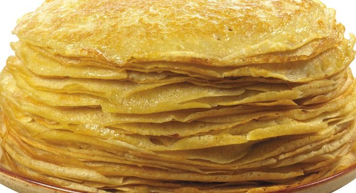 Тесто на блины на кефире