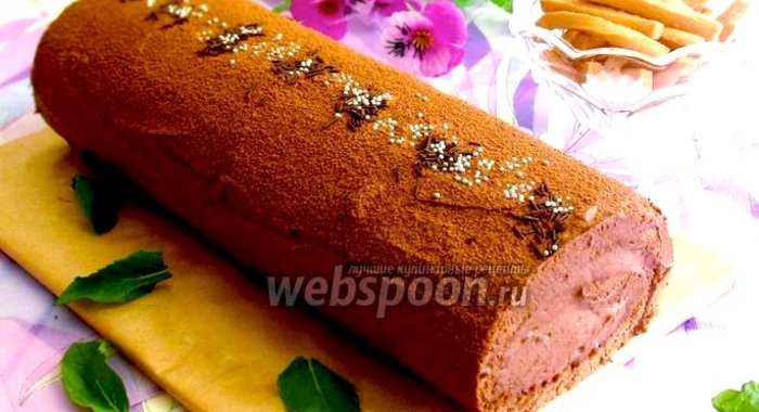 Шоколадный рулет «Трюфель»