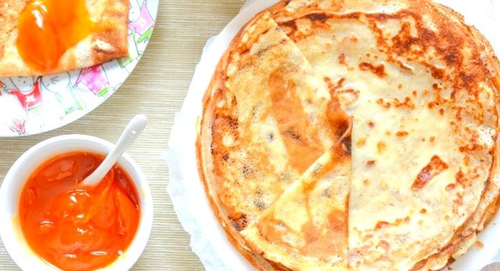 Тонкие блины на кефире