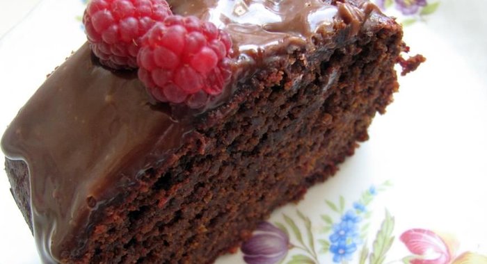 Свекольно-шоколадный кекс