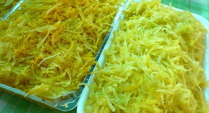 Заготовка для кабачковый оладий на зиму