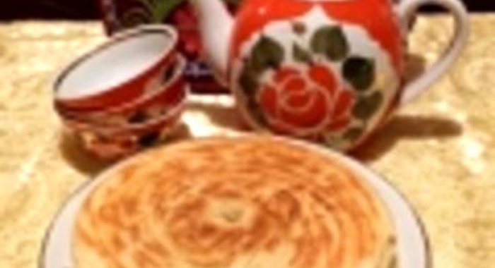 Лепешки слоеные