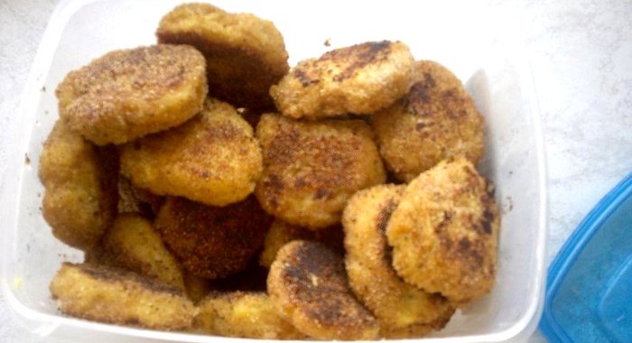 Котлеты из капусты и манной крупы