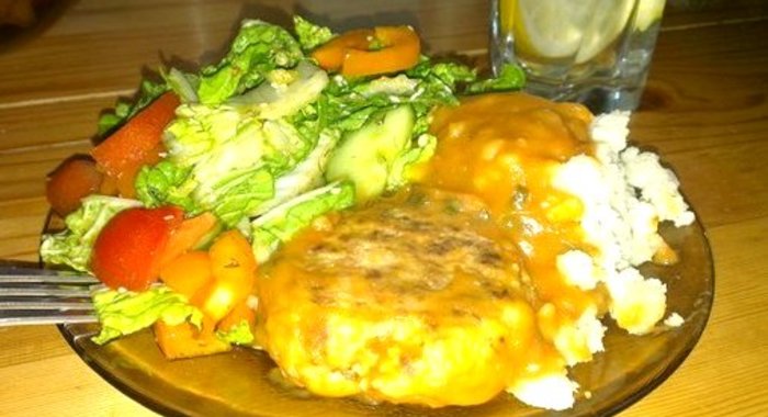 Вегетарианские котлеты с сыром