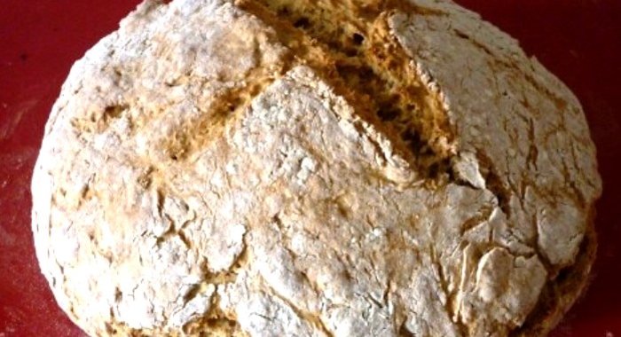 Вегетарианский хлеб без дрожжей