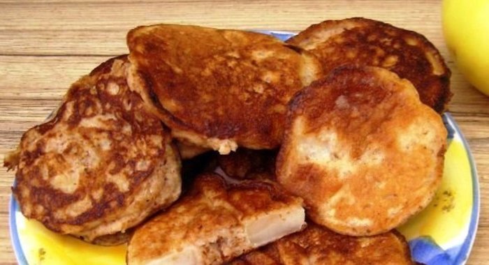 Диетические оладьи на кефире